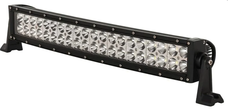 Gebogener LED-Lichtbalken / Flutlichtstrahl / Gebogen / 40x LED / 630mm