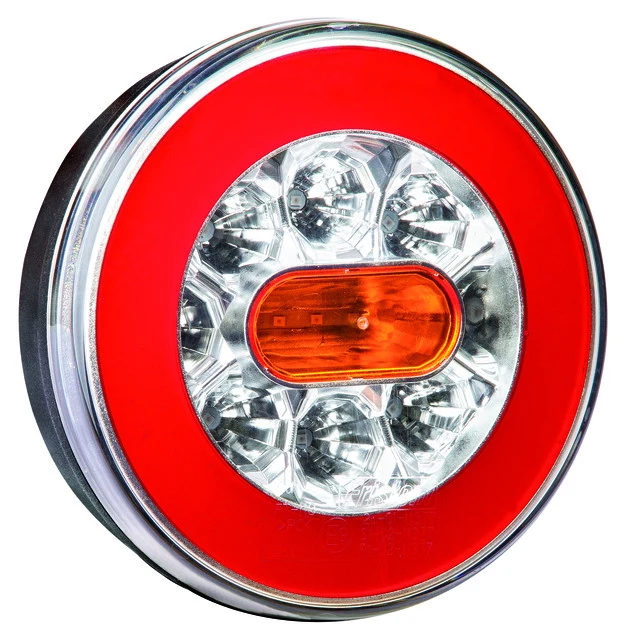 LED Runde Anhängerlampe Neoneffekt / Fristom FT-110