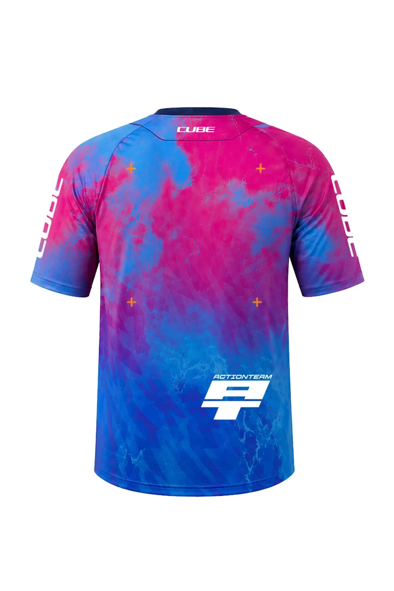 Cube MTB Trikot X Actionteam kurzarm