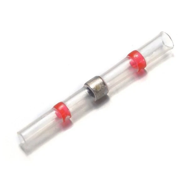 Rote Schrumpf-Lötmuffen-Kabelverbinder / 50er-Packung