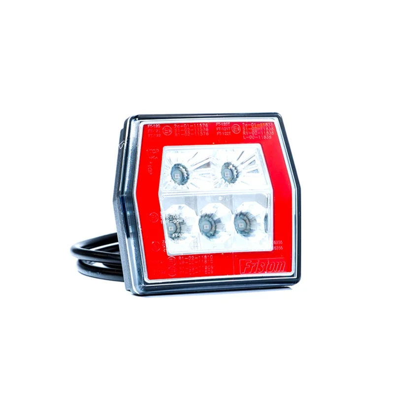 LED-Anhänger-Heckleuchte Neon-Effekt mit Bremslicht und Blinker