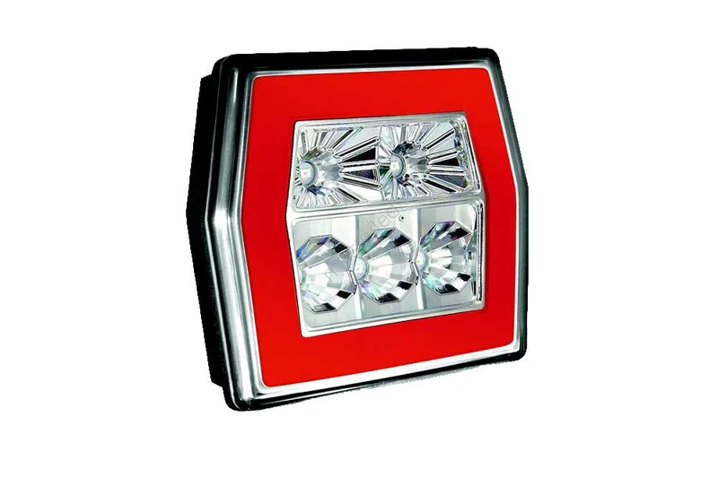 LED-Anhänger-Heckleuchte Neon-Effekt mit Bremslicht und Blinker