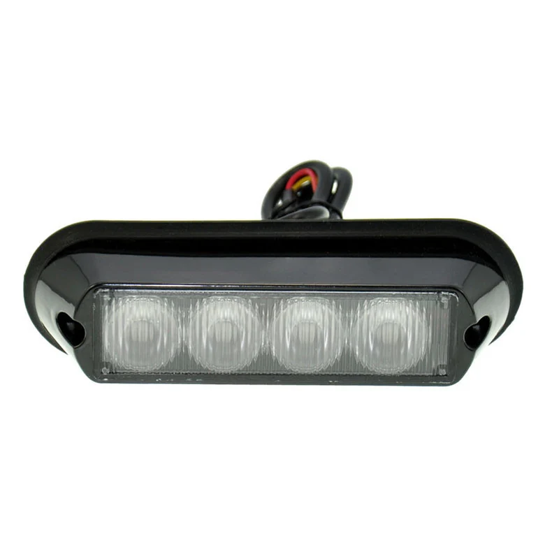 4 gelbe LED-Blitzlichter
