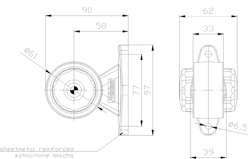 Umrissleuchten LED - 2er Set -Typ "A"