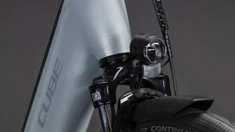 CUBE Supreme Hybrid Comfort ONE 600 foggrey´n´reflex