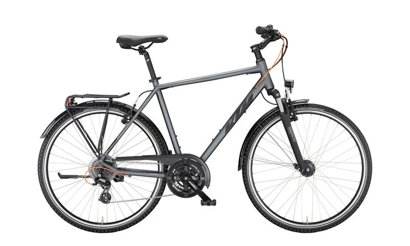 KTM LIFE JOY Diamant Steelgrey Matt (Black&Orange)