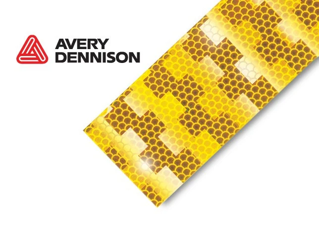Avery Dennison Conspicuity Tape ECE 104-geprüft, 50 m AMBER