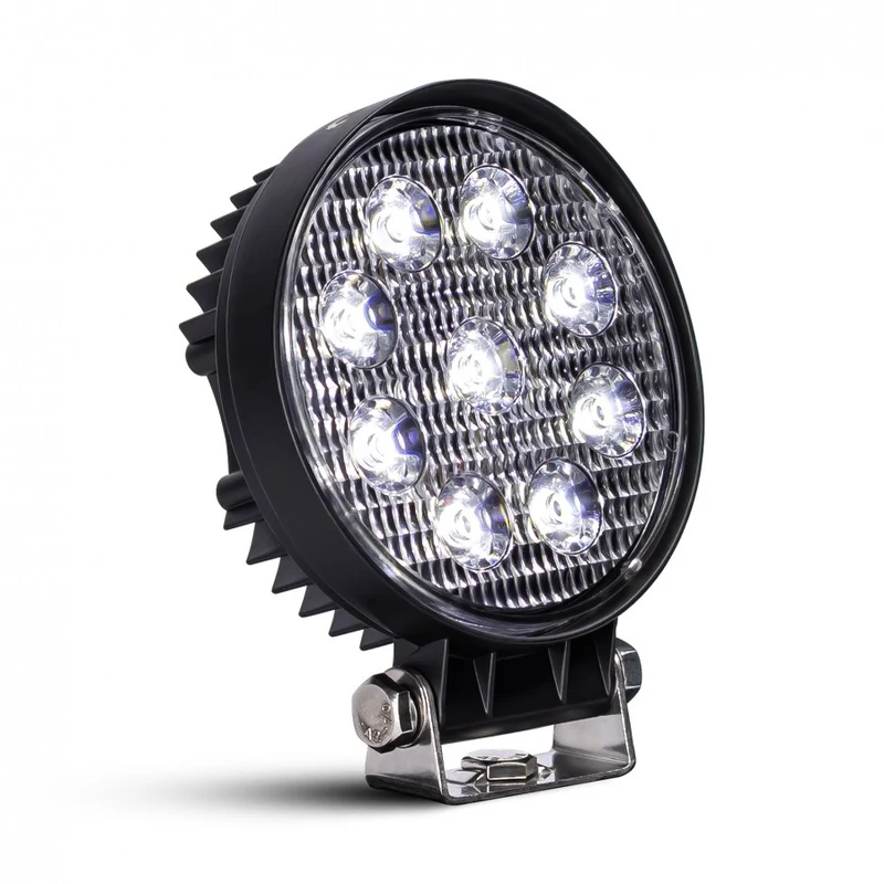 Runde 27-W-LED-Arbeitsleuchte / 1450 Lumen