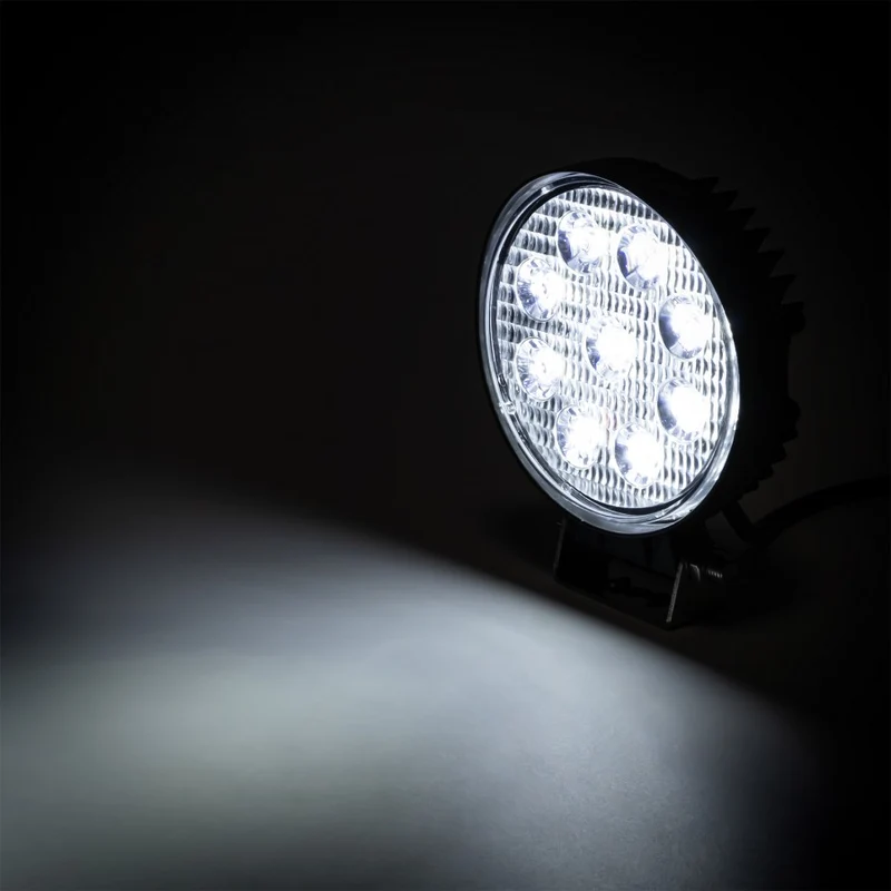 Runde 27-W-LED-Arbeitsleuchte / 1450 Lumen