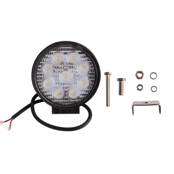 Runde 27-W-LED-Arbeitsleuchte / 1450 Lumen