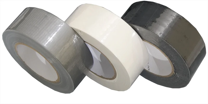 Duct Tape / Gaffer Tape Silber, Schwarz & Weiß