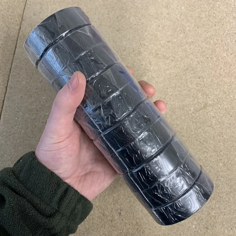 Isolierband – Packung mit 10 Rollen (19 mm x 20 m)