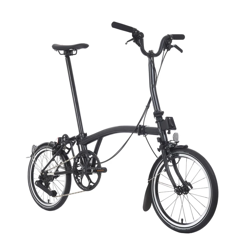 P Line 4 Speed Mid Bar Folding Bike 2025