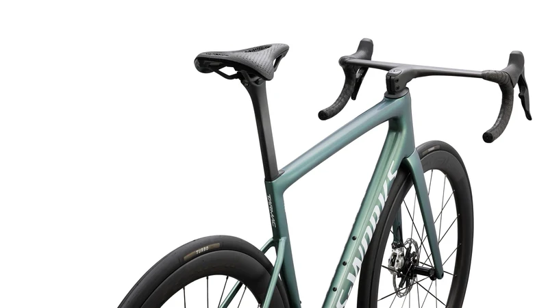 Specialized Tarmac SL8 SW AXS Gloss Premium Fjord Metallic / White Metallic Silver 2026