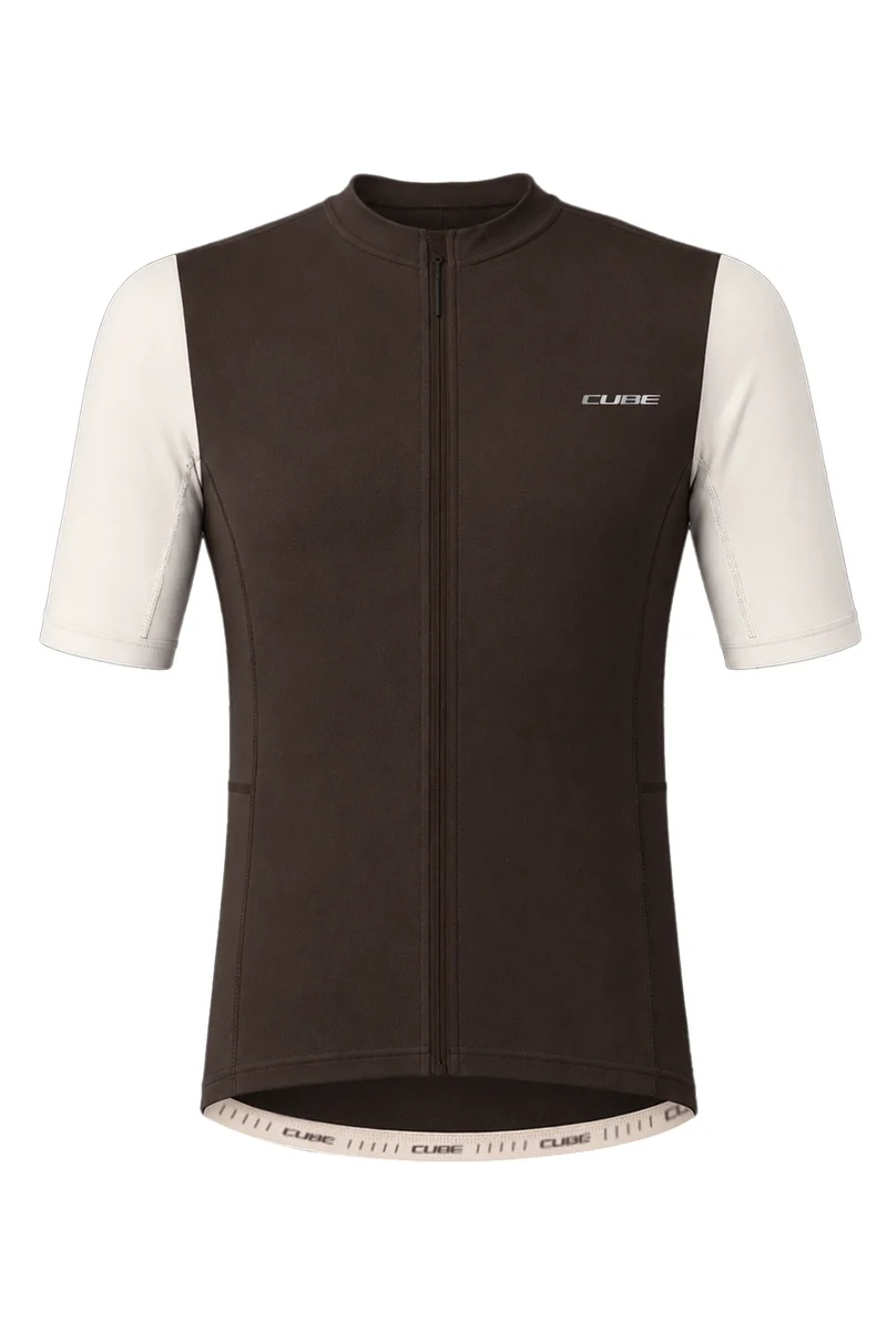 Cube GRAVEL Trikot Full Zip CARGO kurzarm