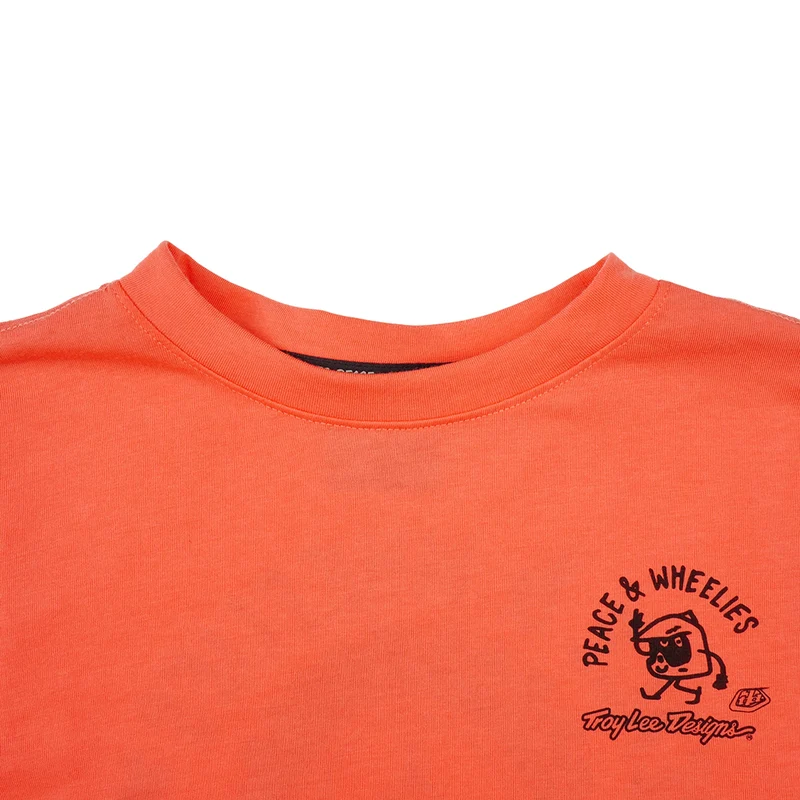 Troy Lee Designs Youth Skyline Ride SS Tee P&W