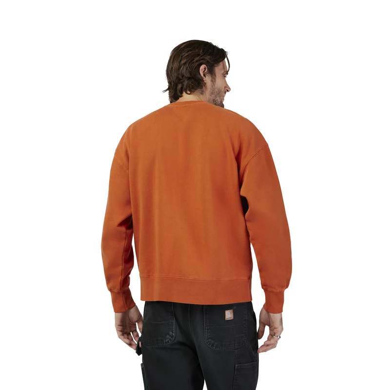 Fox Wordmark Oversized Fleece Crew