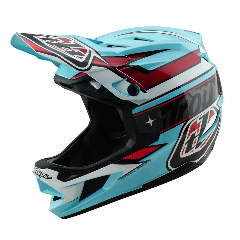 Troy Lee Designs D4 Polyacrylite MIPS Helm Linear