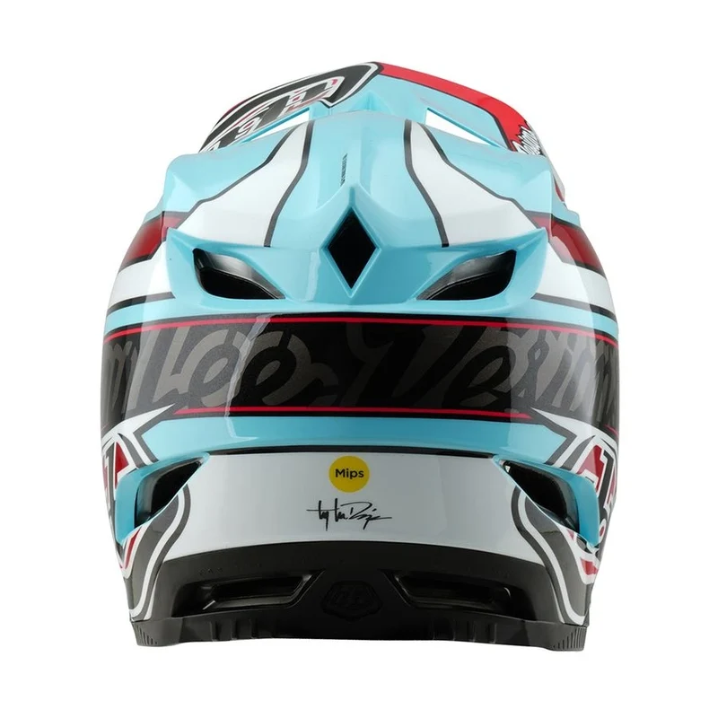 Troy Lee Designs D4 Polyacrylite MIPS Helm Linear