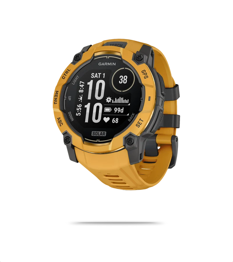 Instinct 3 Solar GPS Watch - Limited Edition Alpine Rush