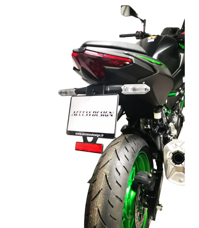 Kawasaki Z500 Kennzeichenhalter