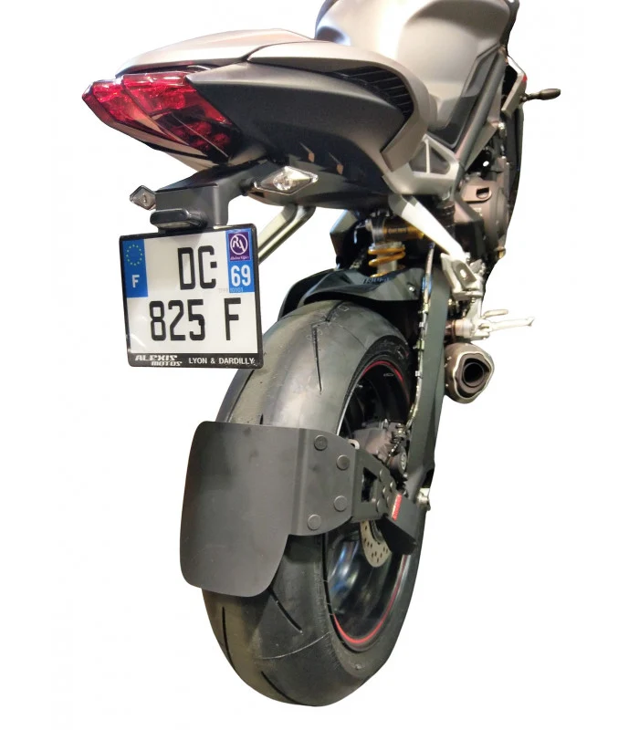 Schmutzabweisender Schmutzfänger hinten Triumph Street Triple 765RS