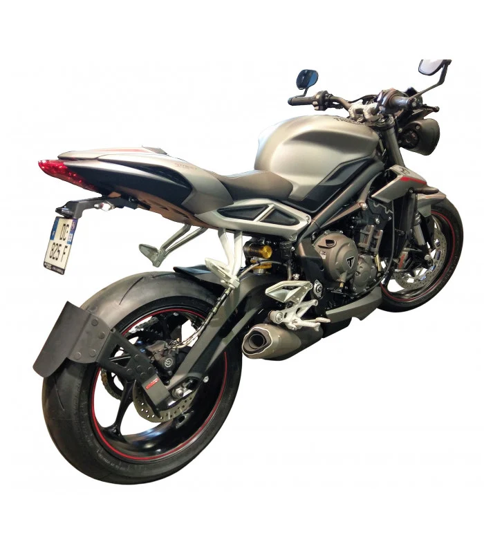 Schmutzabweisender Schmutzfänger hinten Triumph Street Triple 765 R.