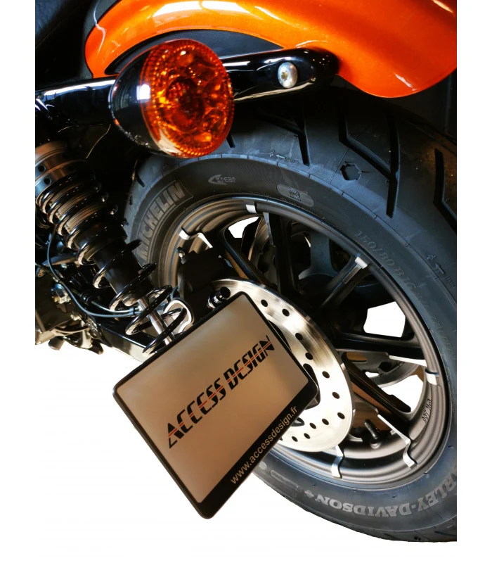 Harley-Davidson DYNA FAT BOB FXDF Seitenplattenhalter