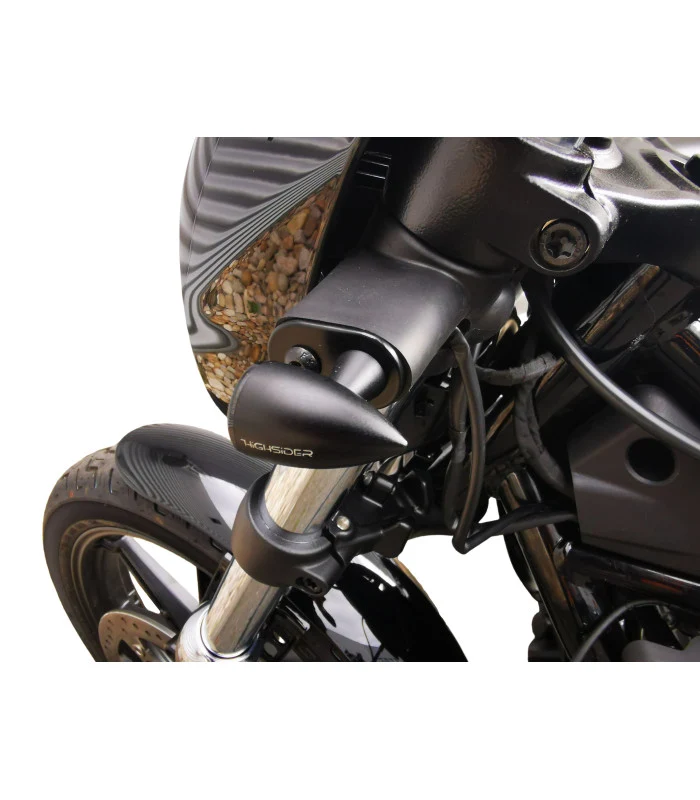 Das vordere Blinkerloch deckt die Harley-Davidson Nightster 975 ab