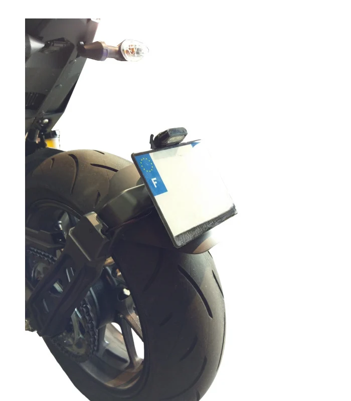 Yamaha MT-09 Radspülplattenhalterung