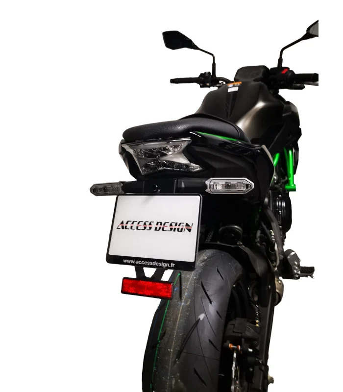 Kawasaki Z650 Kennzeichenhalter