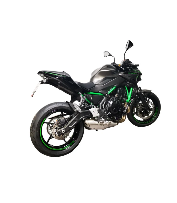Kawasaki Z650 Kennzeichenhalter