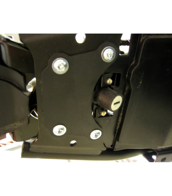 Yamaha MT09 Radspülplattenhalterung