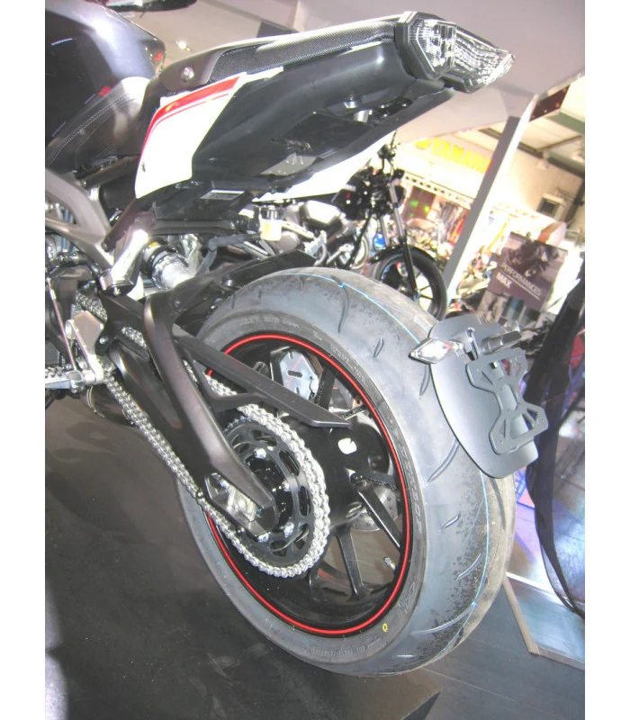 Yamaha MT09 Radspülplattenhalterung