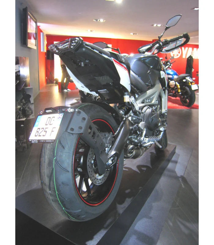 Yamaha MT09 Radspülplattenhalterung