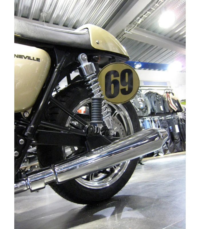Seitliche Nummernschilder Triumph Thruxton 865