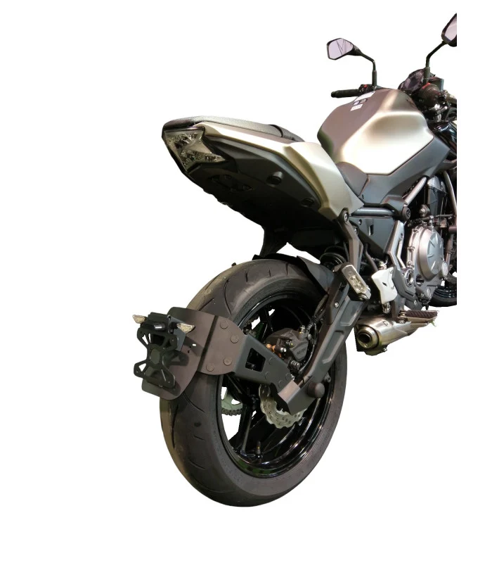Kawasaki Z650 Radspülplattenhalterung
