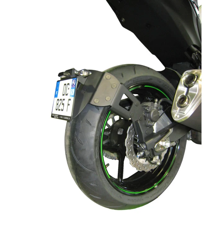 Kawasaki Z750 Radspülplattenhalterung