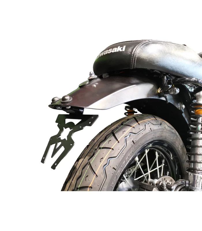 Kawasaki W800 Kennzeichenhalter