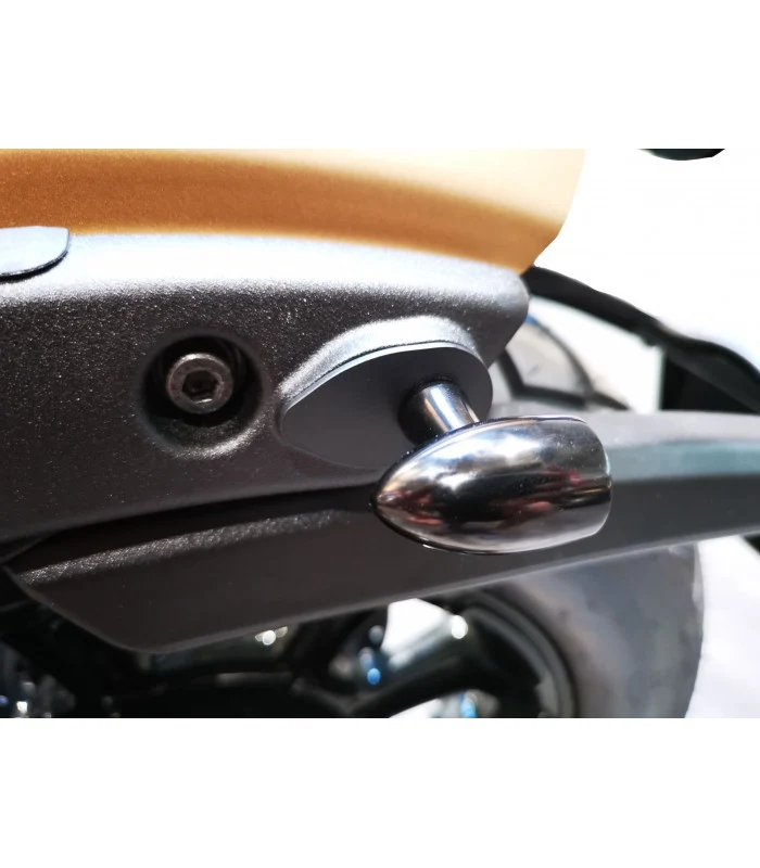 Abdeckungen für die hinteren Blinkeranschlüsse von Indian Scout Bobber