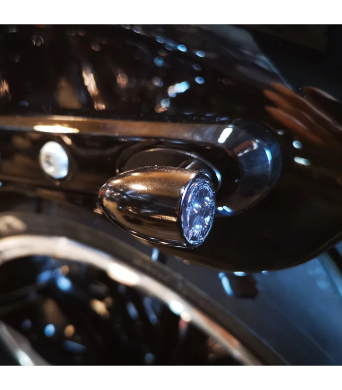 Der hintere Blinkeranschluss deckt die Harley-Davidson Softail ab