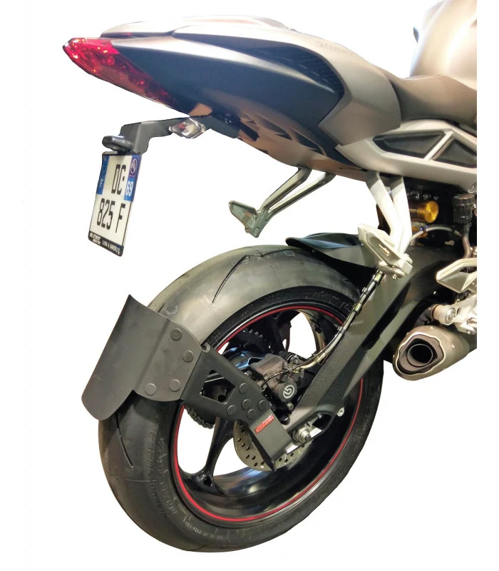 Schmutzabweisender Schmutzfänger hinten Triumph Straße Triple 675