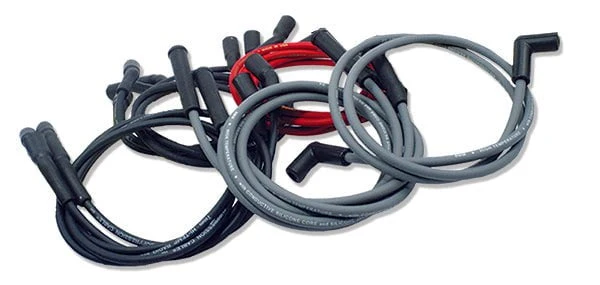 DYNA-KABEL Schwarzes Silikon 7 mm Elektrische Unterdrückung