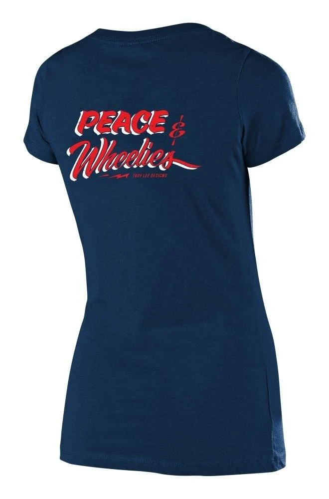 Troy Lee Designs Women Peace & Wheelies Tee