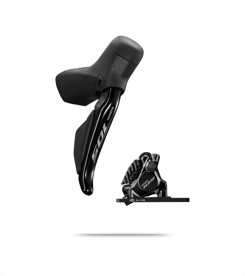 105 R7170 Hydraulic Disc Di2 Right Front Lever and Caliper