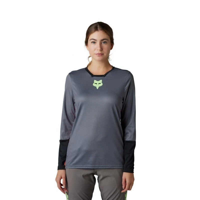 Fox W Defend Race LS Jersey