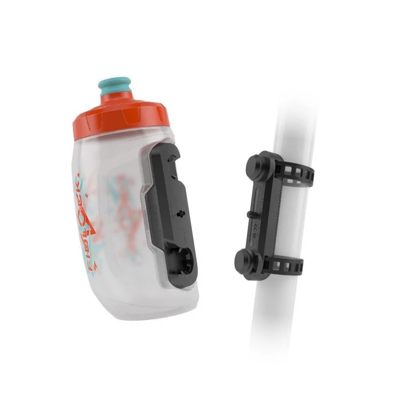 Fidlock Bottle 450ml Kids + Uni Base transparent white