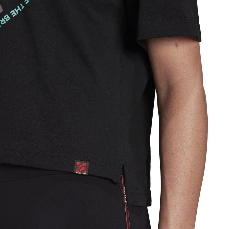 FiveTen Cropped Graphic T-Shirt