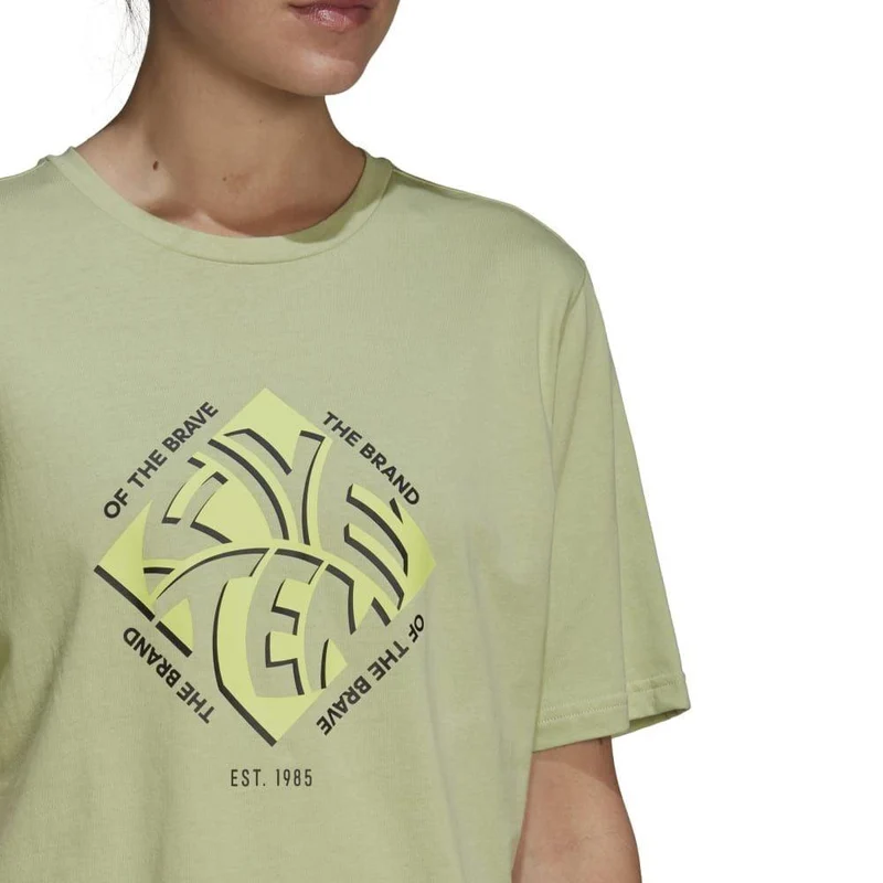 FiveTen Cropped Graphic T-Shirt