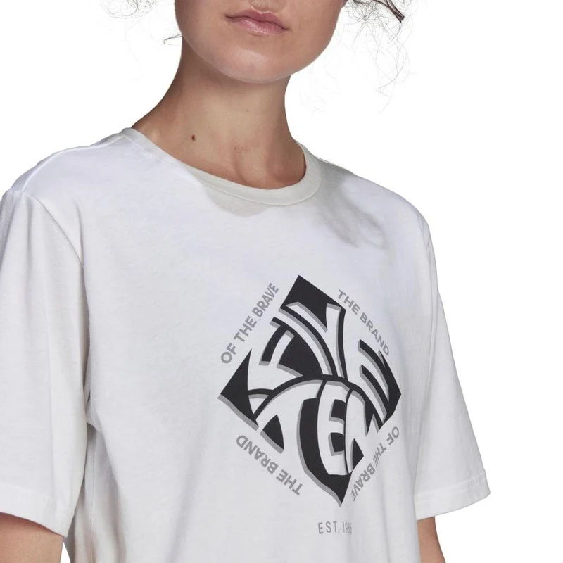 FiveTen Cropped Graphic T-Shirt